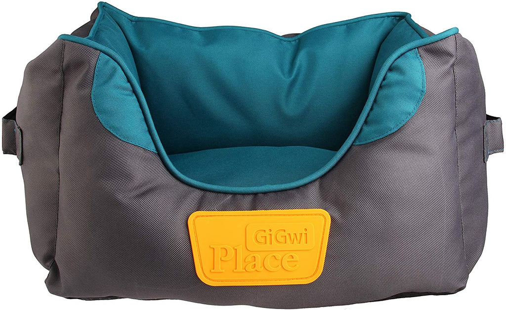 Cama Cuadrada Gigwi - Fucsia/Azul / L: 65 x 55 x 25 cm