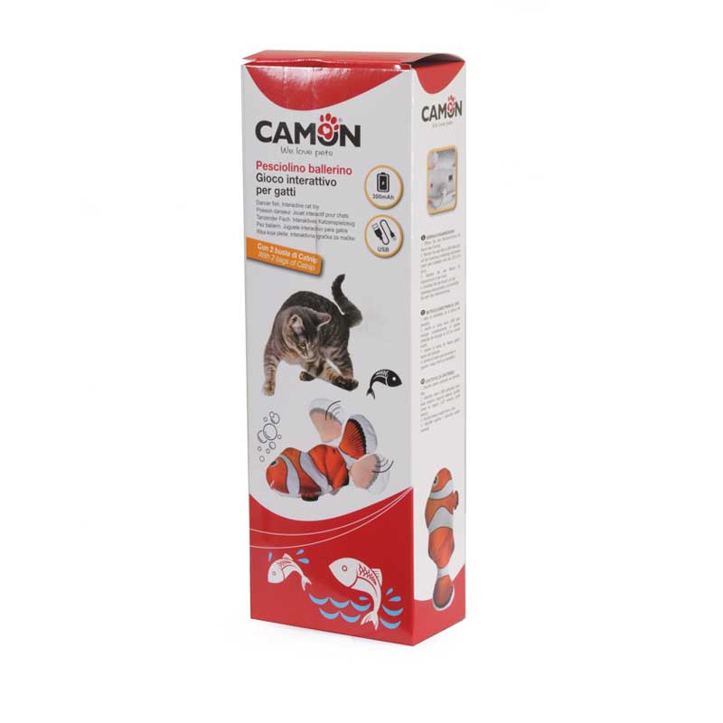 Juguete Pez Interactivo USB para Gatos Camon - Nemo