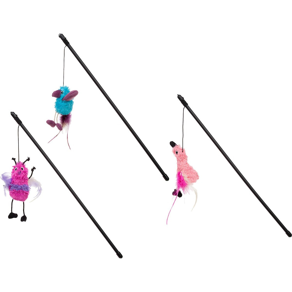 Caña de pescar KONG con Peluche