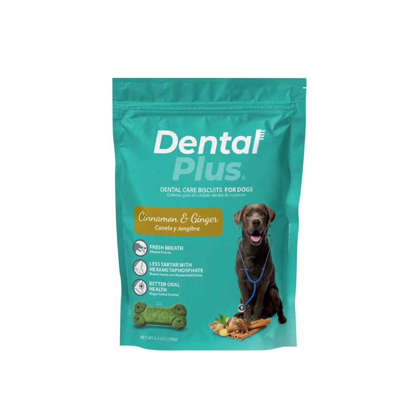 Dental Plus Galletas Canela y Jengibre 180 gr