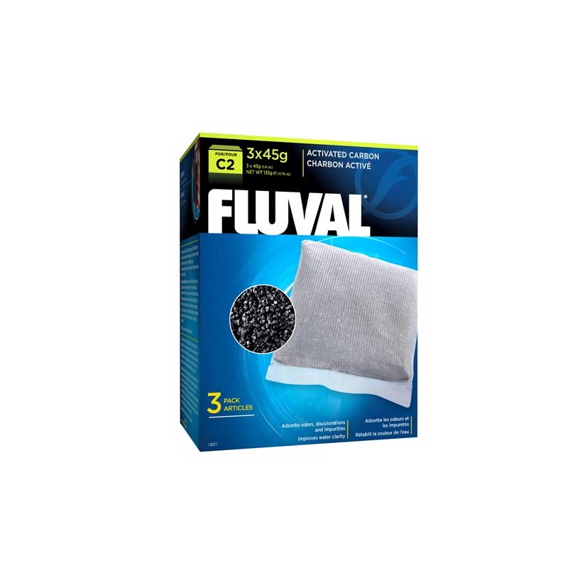 Carbón Activado para Filtro Mecánico Fluval C2