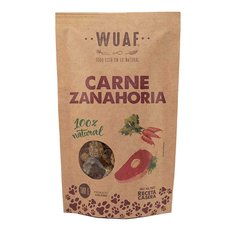 Galletas Wuaf Carne Zanahoria