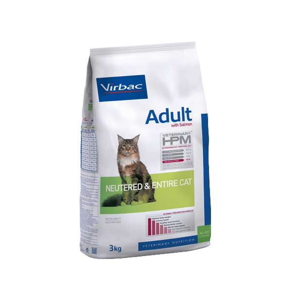 Virbac HPM Neutered Gato Adulto de Salmón