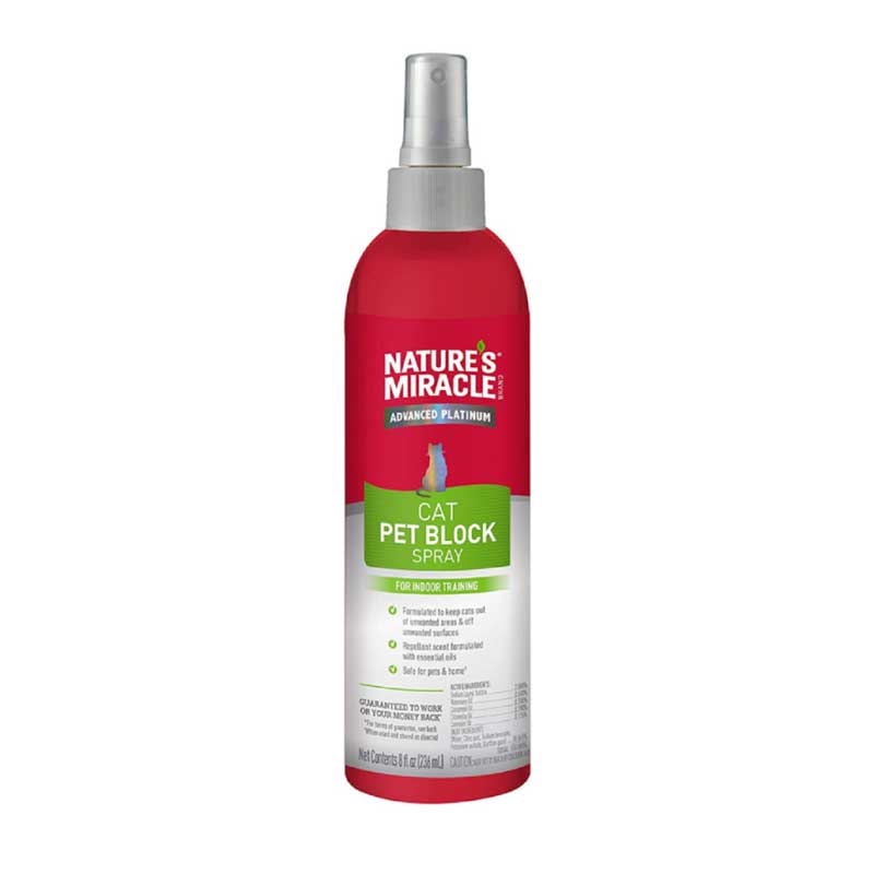 Nature's Miracle Spray Repelente para Gatos 236 ml