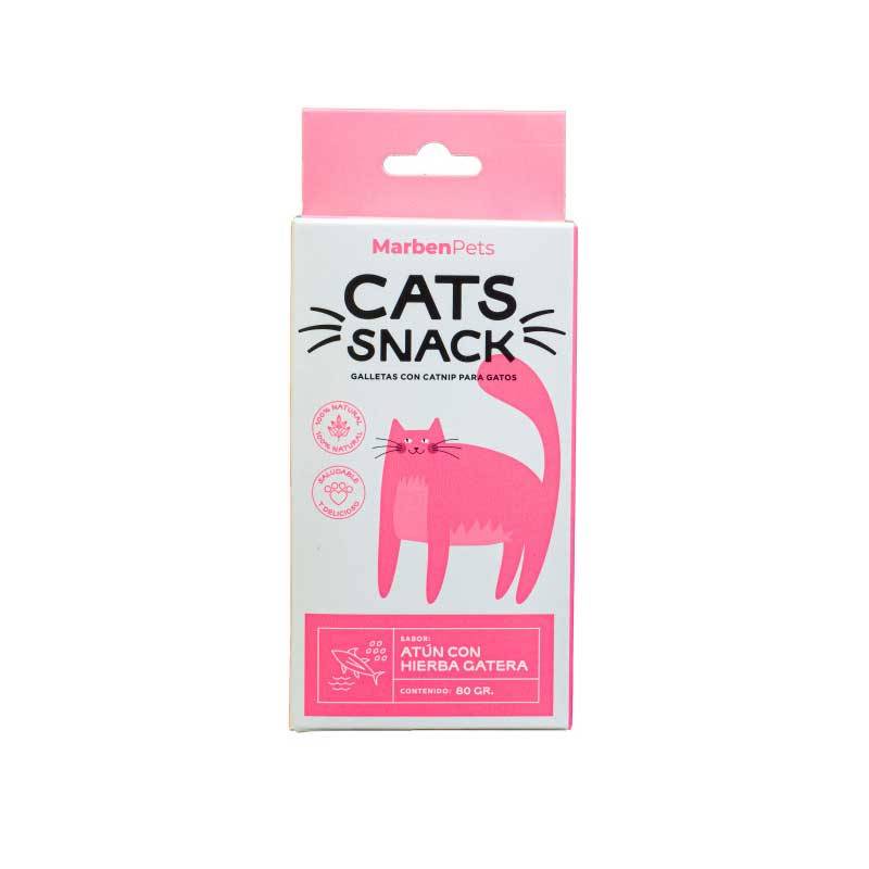 Cats Snack Galletas de Atun con Hierba Gatera
