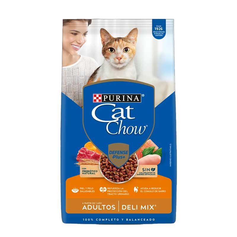 Cat Chow Deli Mix para Gatos Adultos - 1 Kg