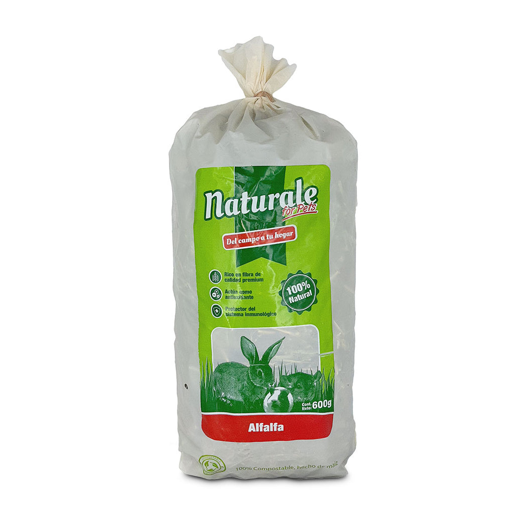 Heno de Alfalfa Naturale - 600 gramos / Chile