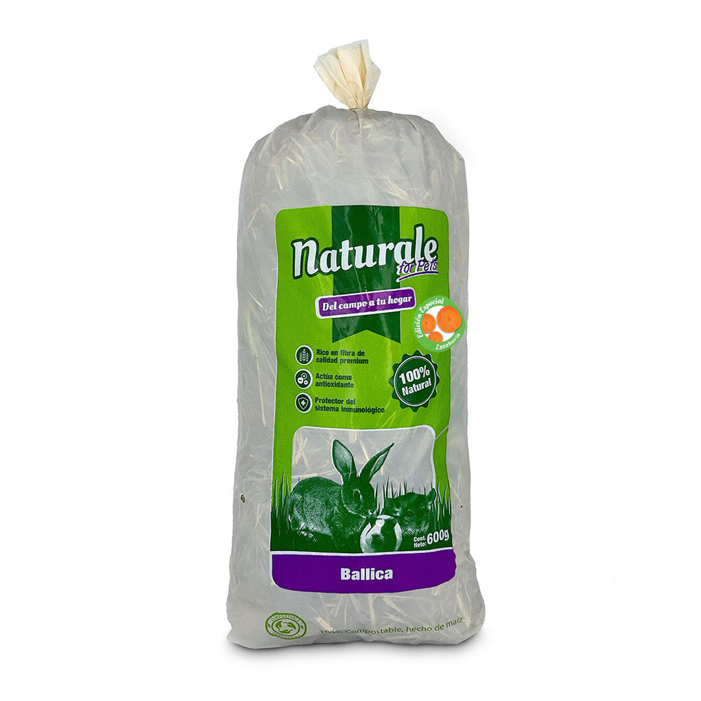 Heno de Ballica + Zanahoria Naturale