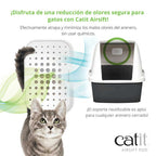 Catit Airsift Soporte y Filtro Purificador