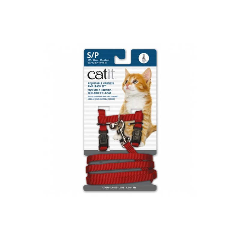 Arnés Ajustable con Correa Catit para Gatos