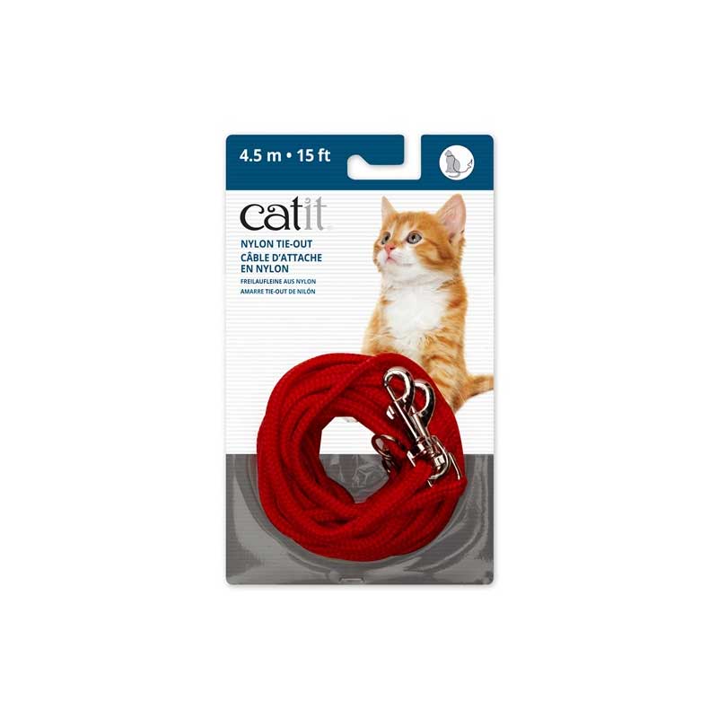 Correa Extra Larga Tie-out para Gatos