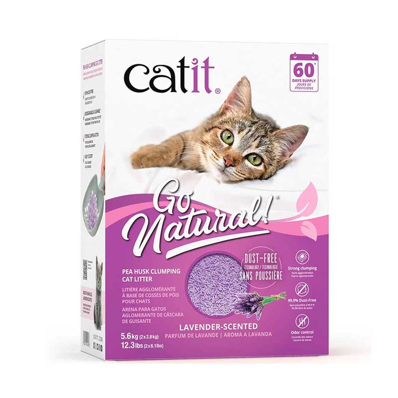 Catit Arena Sanitaria Go Natural Lavanda 5,6 Kg