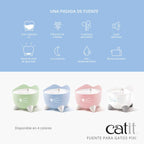 Catit Pixi Fuente Bebedera - Azul