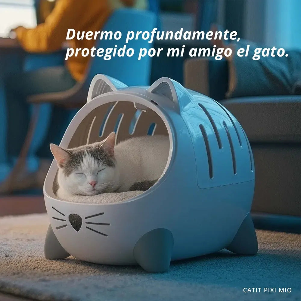Catit Pixi Mio Transportador y Cama para Gatos