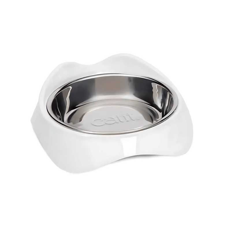 Catit PIXI Plato Borde Bajo para Gatos 200 ml