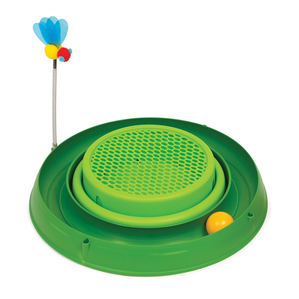 Circuito "Play" Pelota con Pasto para Gatos
