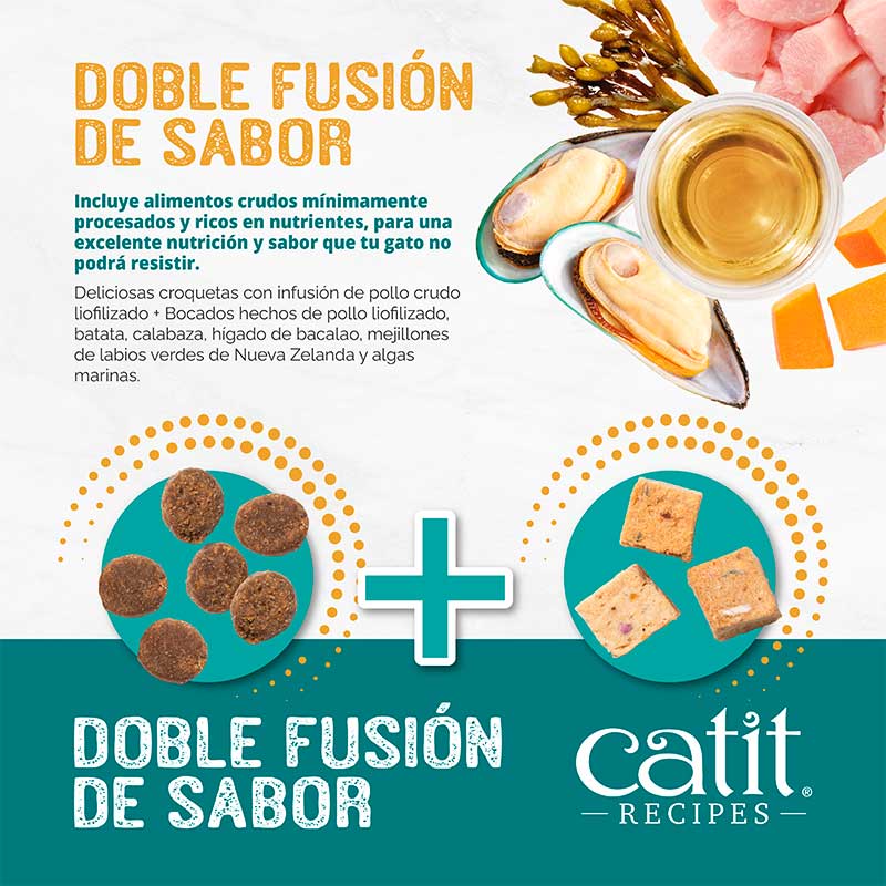 Catit Recipes Alimento para Gatos Senior