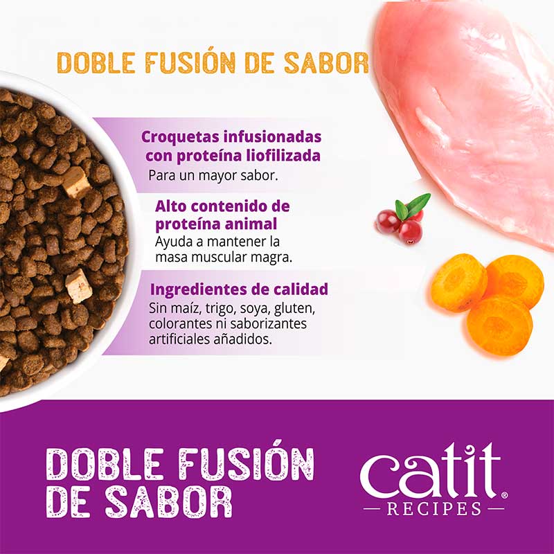 Catit Recipes Alimento para Gatos Indoor