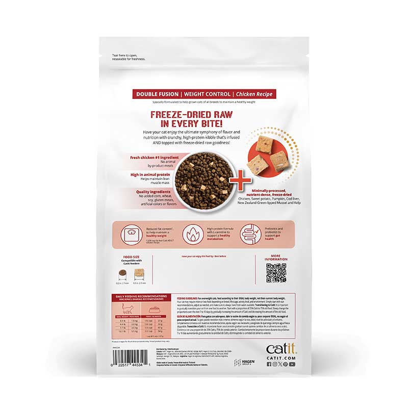 Catit Recipes Alimento Control de Peso para Gatos