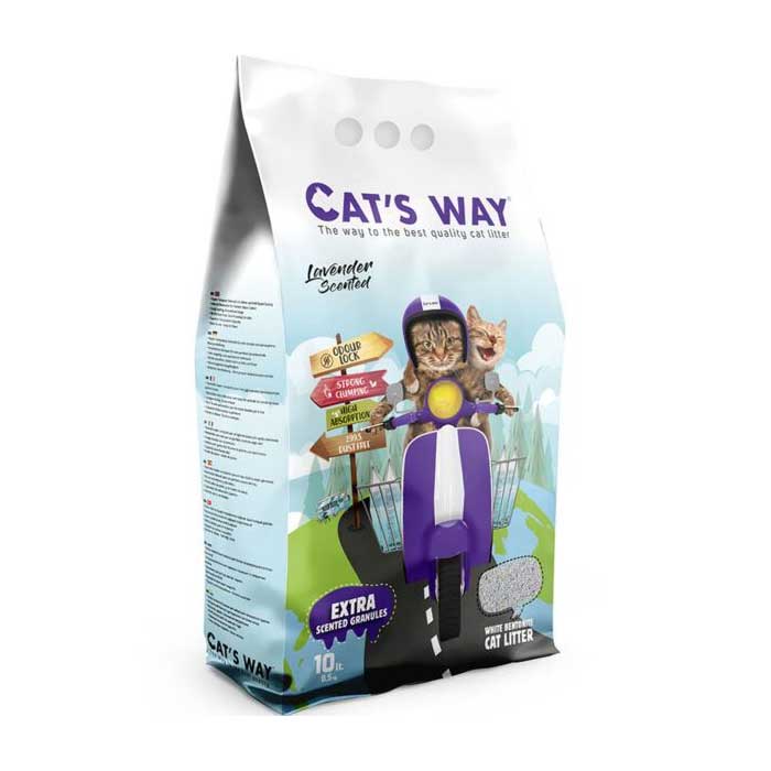 Cat's Way Arena Sanitaria Lavanda