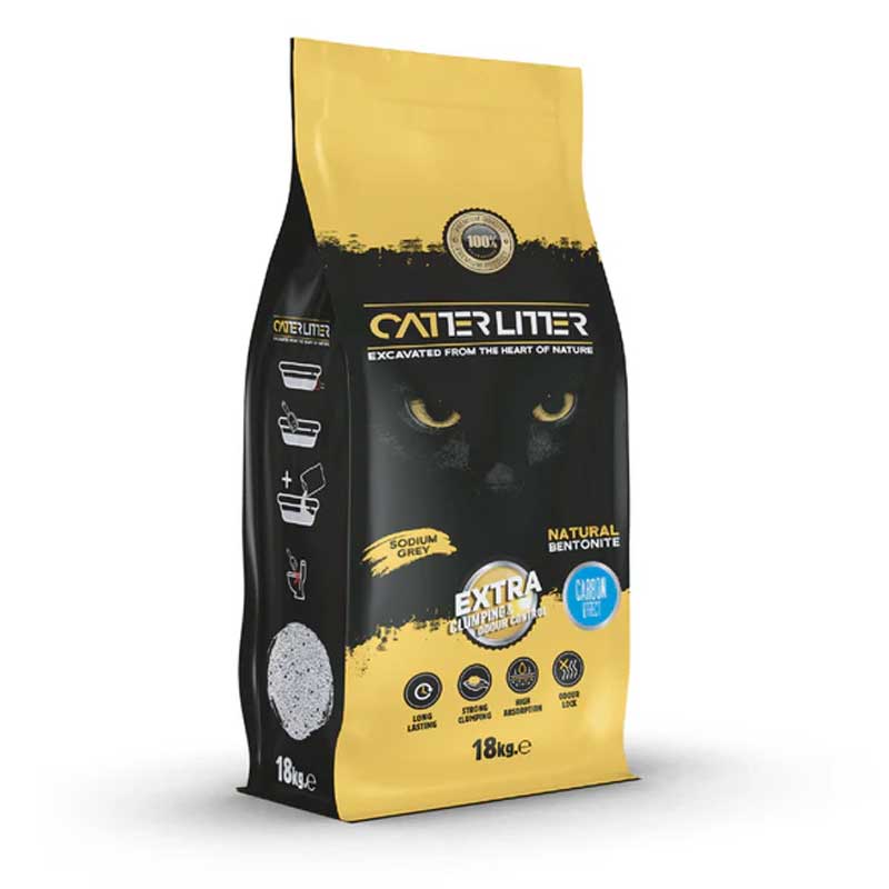 Catter Litter Arena Sanitaria con Carbón Activado para Gatos 18 kg