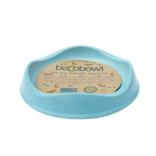 Plato de Bambú y Arroz para Gatos Beco Pets - Verde