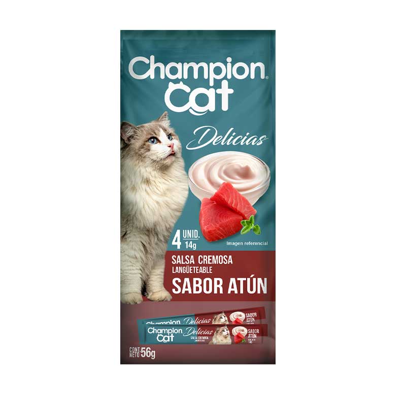 Champion Cat Snack Delicias Atún 56 g