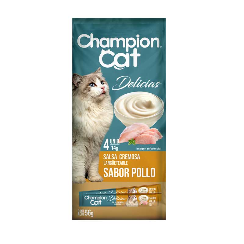 Champion Cat Snack Delicias Pollo 56 g