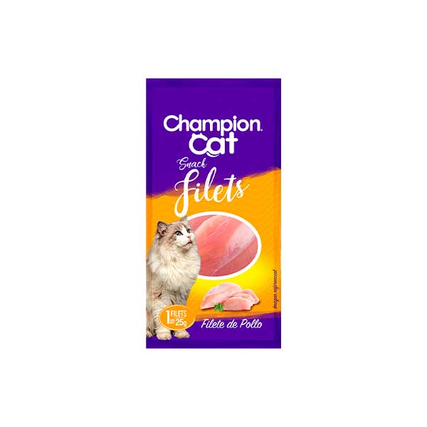 Champion Cat Snack Fillet Pollo 25 g