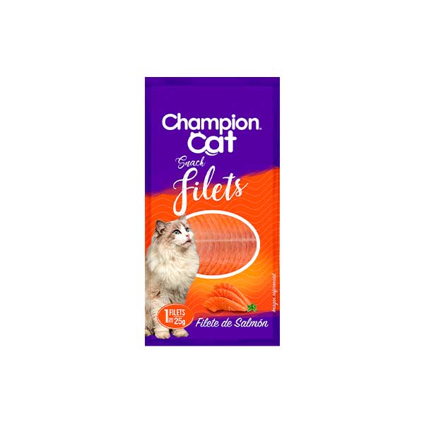 Champion Cat Snack Fillet Salmon 25 g