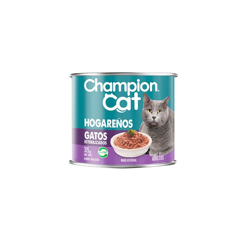Champion Cat Lata Indoor Salmón 315 g