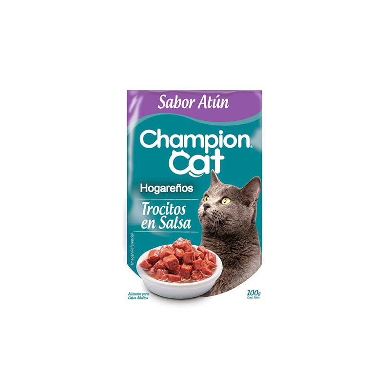 Champion Cat Pouch Indoor Atún 100g