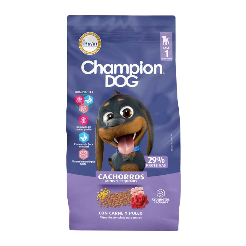Champion Dog Cachorro Razas Pequeñas - 1,5 Kg