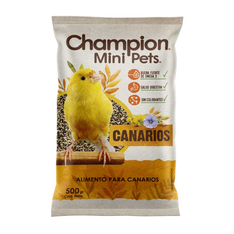 Champion Mini Pets Canarios 500 g
