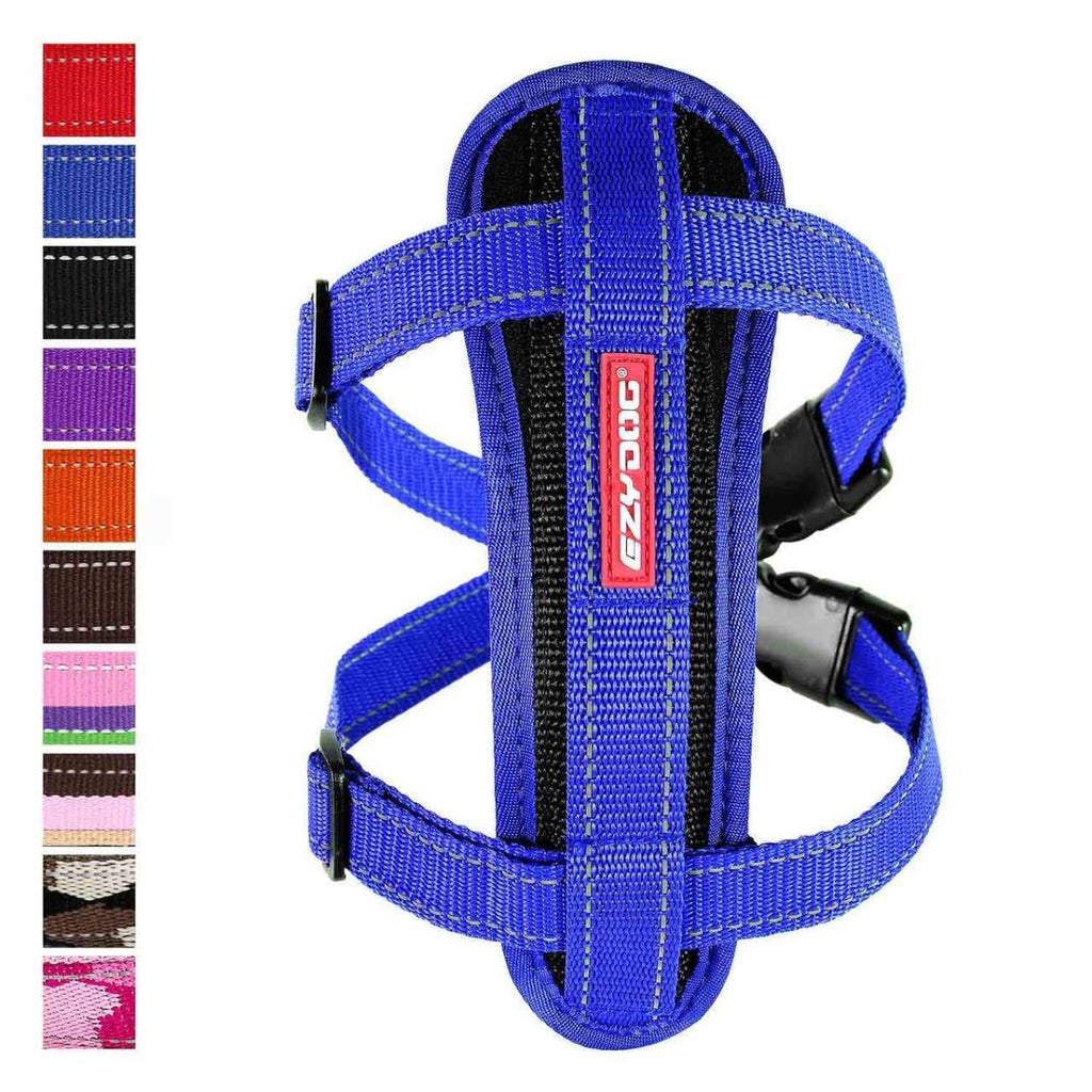 Arnés Chest Plate EzyDog - Rojo / Extra Small