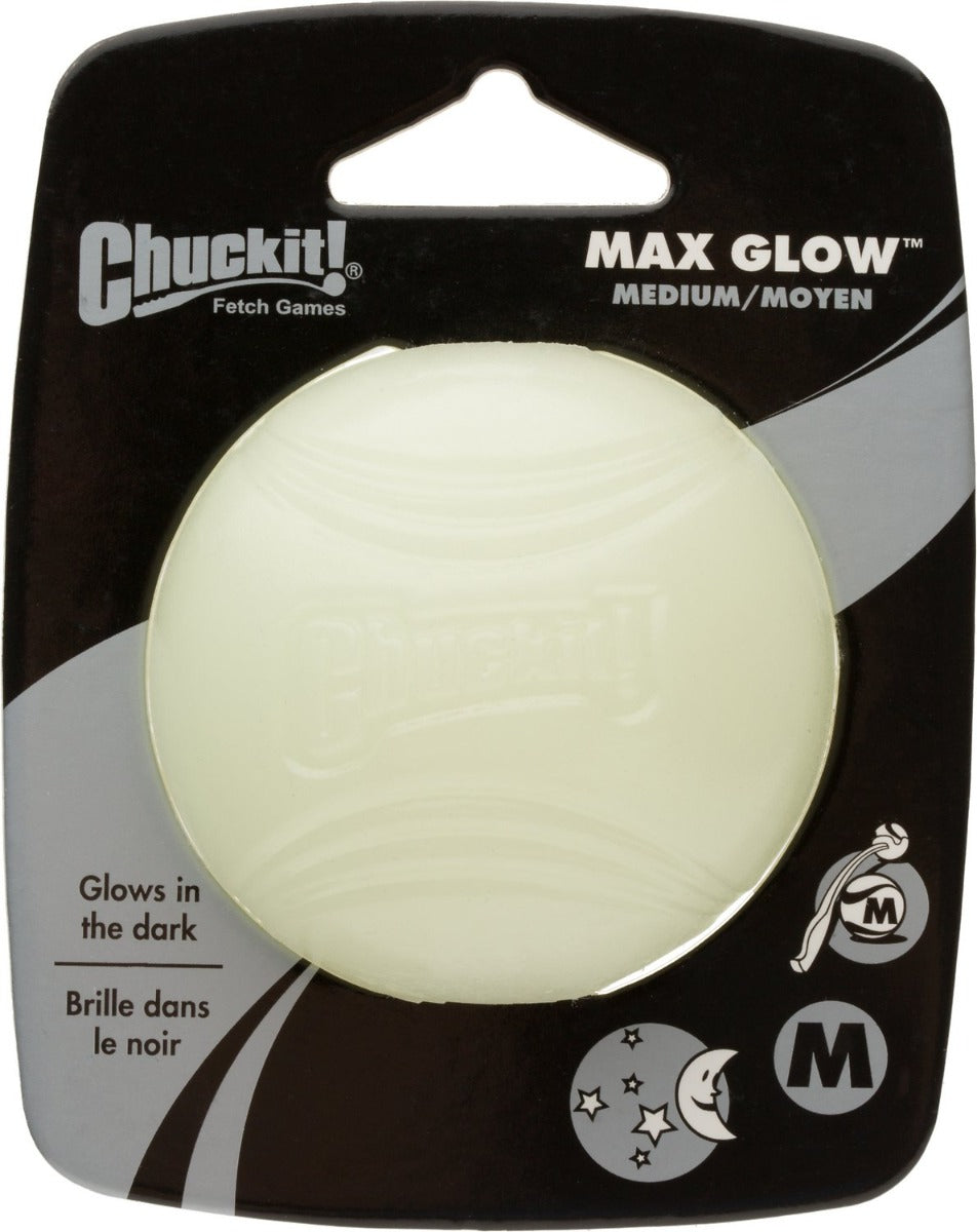 Pelota "Max Glow" Chuckit! Reflectante