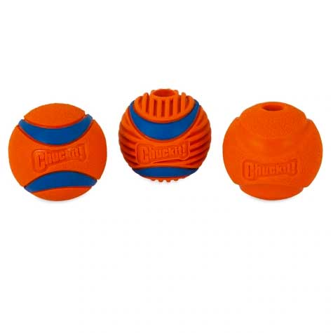 Pack 3 Pelotas Chuckit!: Ultra, Fetch y Rugged 