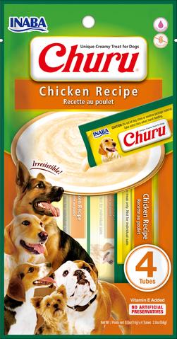 Snack Churu Pollo para Perros - 4 tubos - 56 gramos