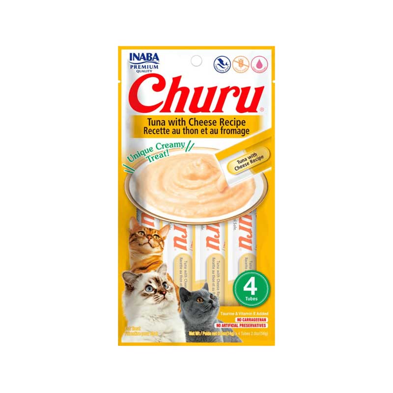 Snack Churu Atún y Queso para Gatos 56 g