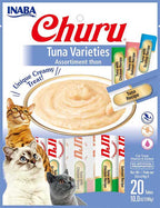 Snack Churu Pack Tubos Variedades de Atún para Gatos - 20 Tubos