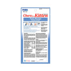 Churu Kitten Snack Atún para Gatitos 4 tubos, premio cremoso de atún para gatitos, con imagen de cachorros y envase azul.
