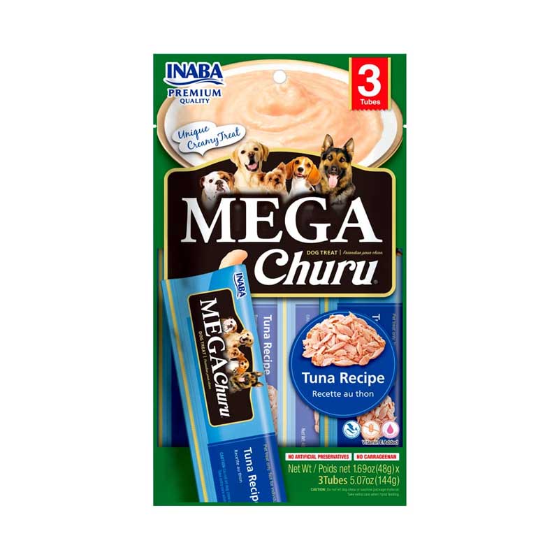 Snack Mega Churu Atún para Perros 144 g