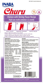 Snack Churu Pollo y Camarón para Gatos