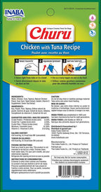 Snack Cremoso "CIAO Churu" de Pollo y Atún para Perros