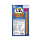 Churu Rolls Snack Pollo para Gatos en envase de 4 unidades, bocados enrollados con relleno cremoso y fotos de gatos en portada.