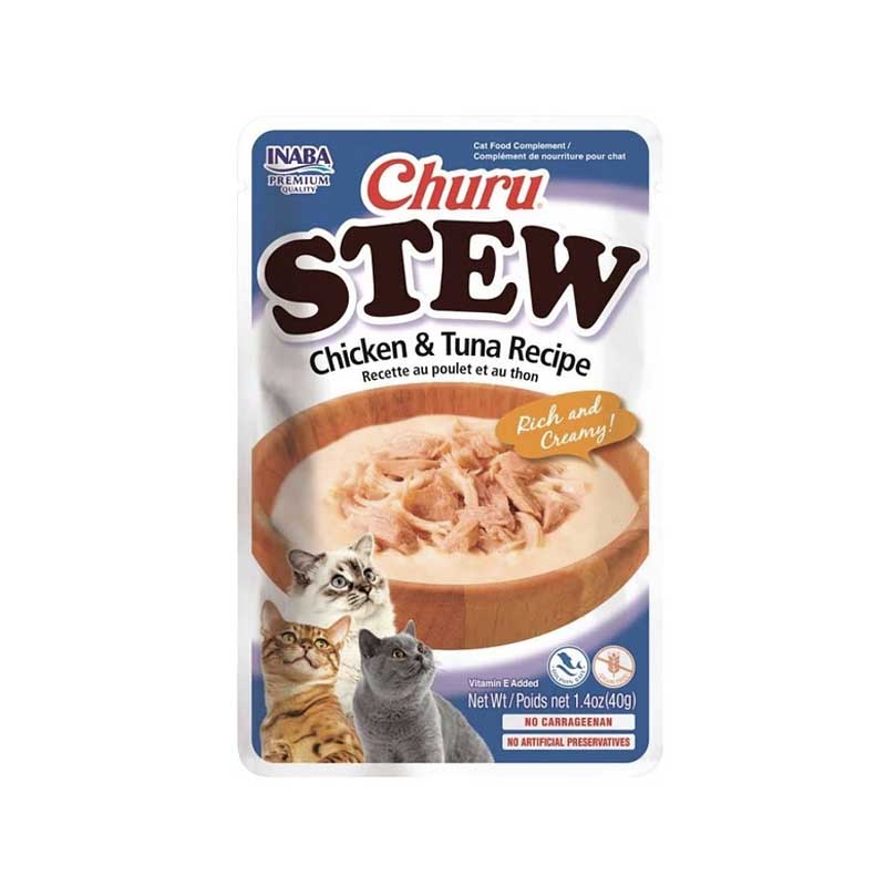 Churu Stew Guiso de Pollo y Atún 40 g