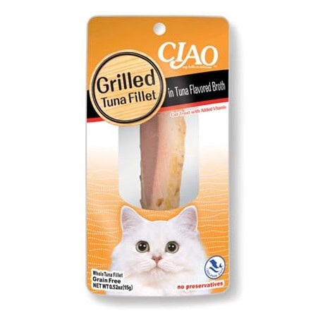 Snack Filete de Atún Asado "CIAO" en Caldo de Atún