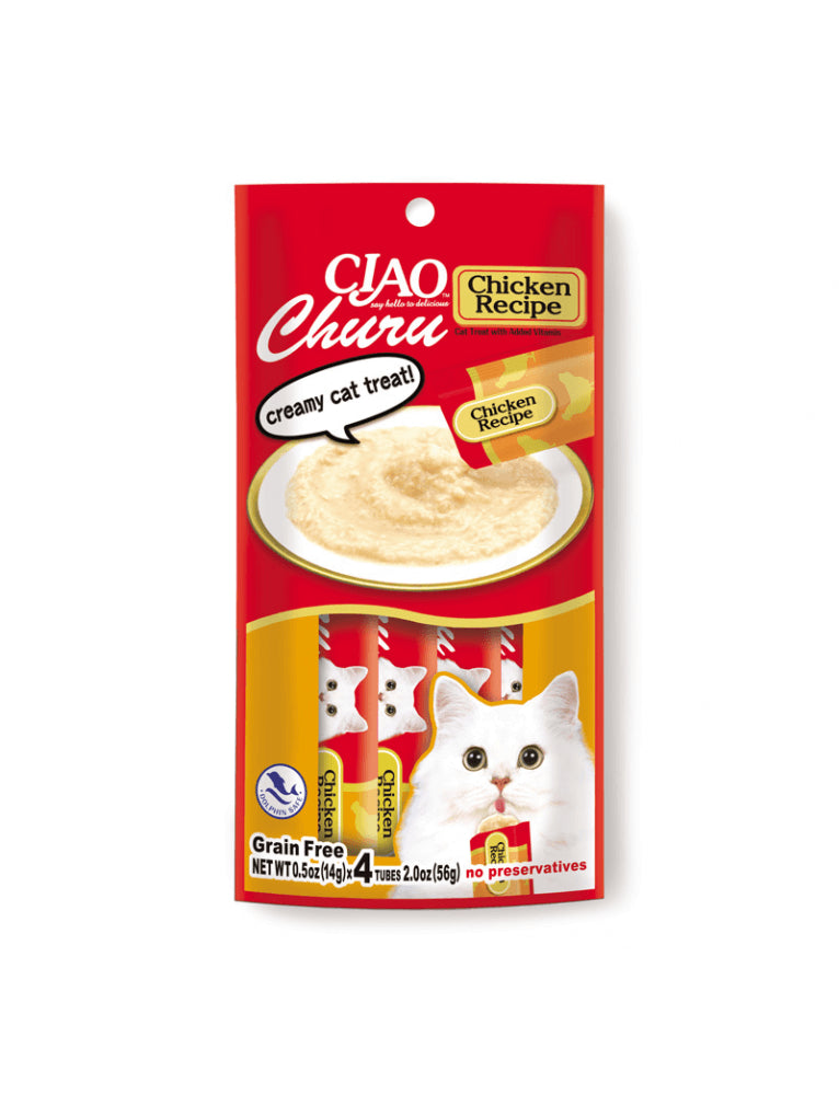  Snack Churu Pollo para Gatos