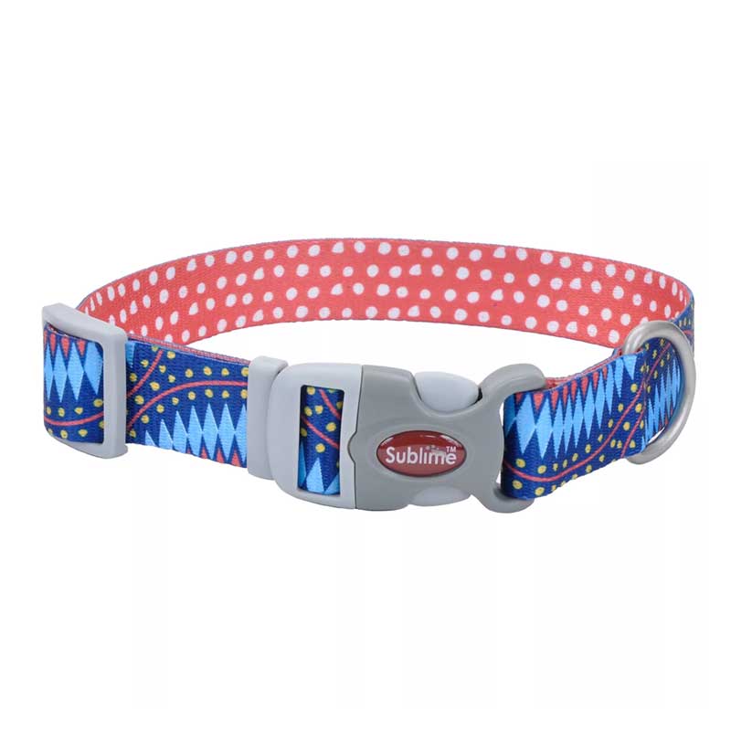 Coastal Sublime Collar Diamond Dots para Perros - L