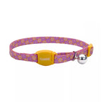 Coastal Magnetic Collar para Gatos - Purple Yellow
